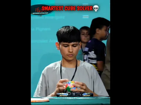 He Solved The Cube In Just 40 Seconds 🤯 #rubikscube