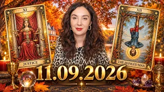 🌑 VINERI, 11 SEPTEMBRIE: LUNA NOUĂ ADUCE O NOUĂ ORDINE! ✨ TAROT HOROSCOP 🔮♍️