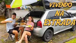 NOSSA ROTINA VIVENDO DENTRO DE UM GOL MOTORHOME! T2 EP.2
