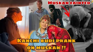 MARRIED ANOTHER GIRL PRANK ON MUSKAN 😅 GHARMAI ARKO KTI LYAUDA !! MUSKAN FAINTED !! DHOBI PITAI