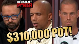 INSANE $310,000 Pot vs Phil Ivey and Patrick - HIGH STAKES POKER TAKES with Daniel Negreanu 10