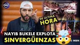 Presidente Nayib Bukele Se Enoja y Les Dice SINVERGÜENZAS!!! a la Comunidad Internacional
