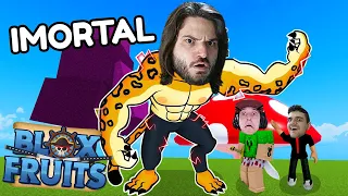 o JAZZGHOST ficou IMORTAL e MEGA FORTE no BLOX FRUITS!
