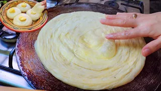 عزيز عليك مسمن مورق ومقرمش وبلاعذاب🤔هذا  هو مسمن والافلا يحمرلك وجهك❗️بطريقة طي سهلة وسريعة جرب وحكم