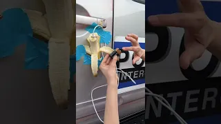 Banana Opens Car Door