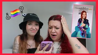 MI MAMÁ REACCIONA A MIS TIK TOKS MÁS POLÉMICOS 😳 - Amara Que Linda