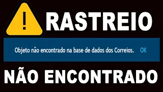 SOLUÇÃO-Objeto não encontrado na base de dados dos Correios-Inicio NL final BR