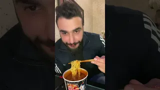 تحدي الاندومي X1 فيديو كامل🌶️ لش قو