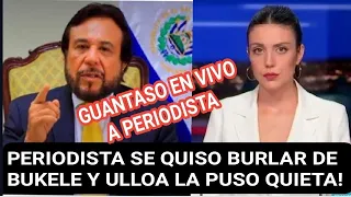 Felix Ulloa suelta su furia! le pega revolcada Cuscatleca a periodista de French 24!