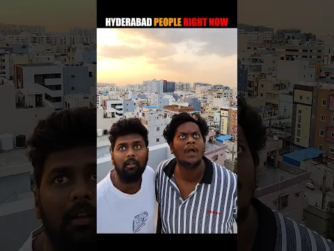 Hyderabad Alert ⚠️ Right now