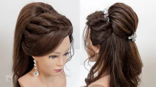 2 New hairstyles for ladies with long hair. Ponytail hairstyles.