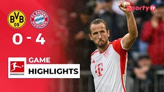 Borussia Dortmund vs FC Bayern Munich (0-4)| 23/24 | Round 10 | Bundesliga Highlights - SportyTV