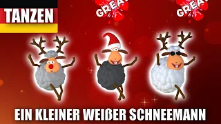 Ein Kleiner Weißer Schneemann - Weihnachtstanz