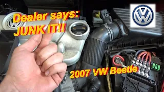Dealer Tells Customer: "JUNK YOUR CAR!" (VW Beetle)