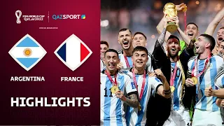 Аргентина - Франция - 3:3 | После с.п - 4:3 | Чемпионат Мира | FIFA QATAR-2022 | Обзор