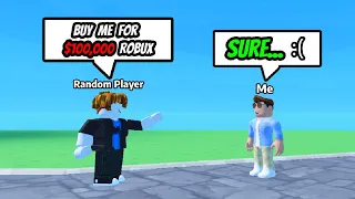 I said YES to EVERYTHING on Roblox Pls Buy Me…