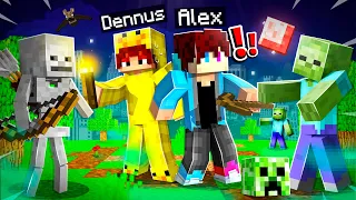 Het AVONTUUR Van ALEX En DENNUS! (Minecraft SURVIVAL FILM)
