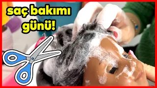 KUAFÖRDE EN GÜZEL SAÇ YARIŞMASI OUR GENERATION  BÖLÜM 2 **HEPSİNİN SAÇINI KESTİM** Dobişko Tv