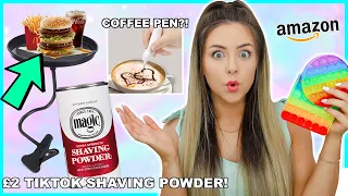 Testing Weird Amazon Products YOU NEED To Buy ! Viral Products Tiktok Made Me Buy !