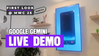 This is the new Google Gemini, including an exclusive Project Astra demo at MWC 2025!