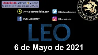 Horóscopo Diario - Leo - 6 de Mayo de 2021.