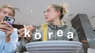 my first time in korea