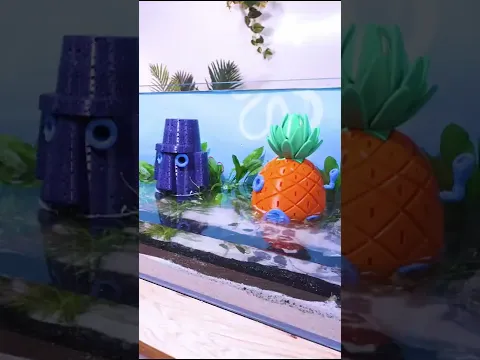 Bikini Bottom in a Fish Tank? 🍍