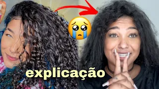 O QUE ACONTECEU COM MEU CABELO?