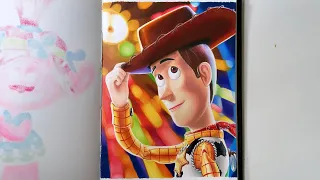 ASMR Drawing Woody from Toy Story 4 #sketchbook #disneyart #asmr