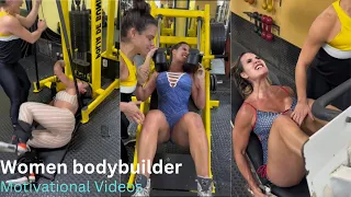 Women bodybuilder | Gym workout  | strong woman 2022