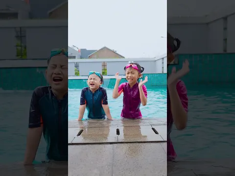 Kesenggol Aletha Jadi Salah Kolam Renang #alethaabew
