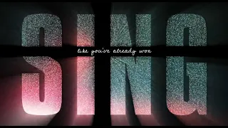 MercyMe - Sing (Like You've Already Won)[Official Lyric Video]
