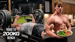 The Lean Bulking Diet I'm Following to Bench 200KG