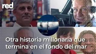 ¿Quiénes son los millonarios que iban a bordo del submarino 'Titán'? | Red+