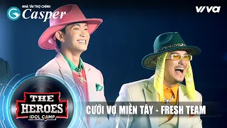 CƯỚI VỢ MIỀN TÂY - Huỳnh James x Pjnboys ( Music Video)| The Heroes | Thần Tượng Đối Thần Tượng