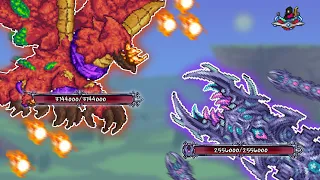 puse a PELEAR a los JEFES de terraria OTRA VEZ