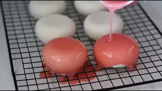 Mirror Glaze Cake Recipe | ASMR