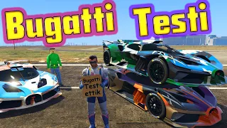 ABUZİ İLE İLGİNÇ BUGATTI BOLIDE TESTİ - ARABALAR AĞLADI