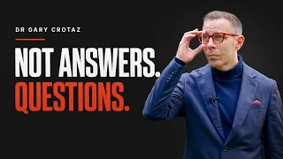 Most Keynote Speakers Give Answers. Dr Gary Crotaz Asks Questions.