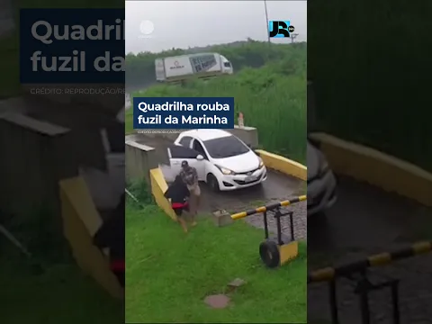 Força-tarefa prende segundo integrante de quadrilha que roubou fuzil da Marinha #shorts