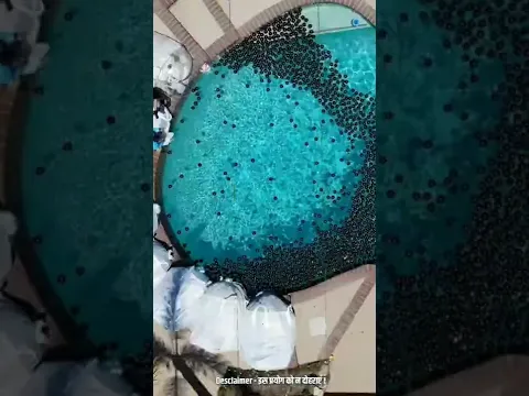 10000 Balls को क्यों swiming pool में डाल दिया 😱