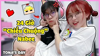 TOGA THỬ THÁCH 24 GIỜ "CHIỀU CHUỘNG" NABEE VÔ ĐIỀU KIỆN - TONA'S DAY | Nabee TV