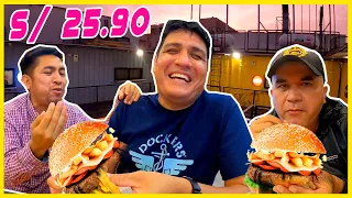 PROBAMOS  LA HAMBURGUESA DE LUISITO COMUNICA Y MIREN LO  QUE PASO - @DiloNomas @MarkoTk