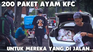 BAGIIN 200 KFC DI JALAN BUAT ORANG BERBUKA PUASA