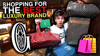 SHOPPING FOR THE BEST LUXURY BRAND IN NEW YORK CITY!! (Goyard at Bergdorf Goodman)