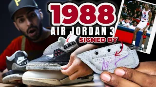 Holy Grail Restoration: 1988 Michael Jordan Signed AJ 3