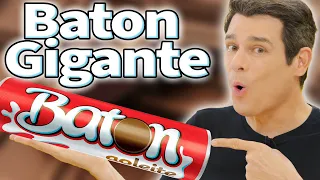 Fiz um Baton GIGANTE! Olha como FICOU!
