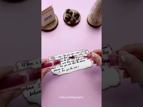 Unique DIY Love Letter 💌 Vintage Handmade idea