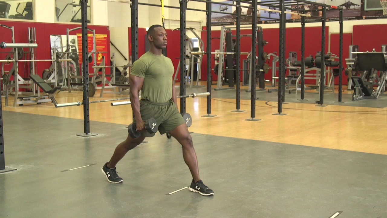 Image Dumbbell Split Squat