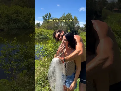 SHE CAUGHT A GATOR 🐊